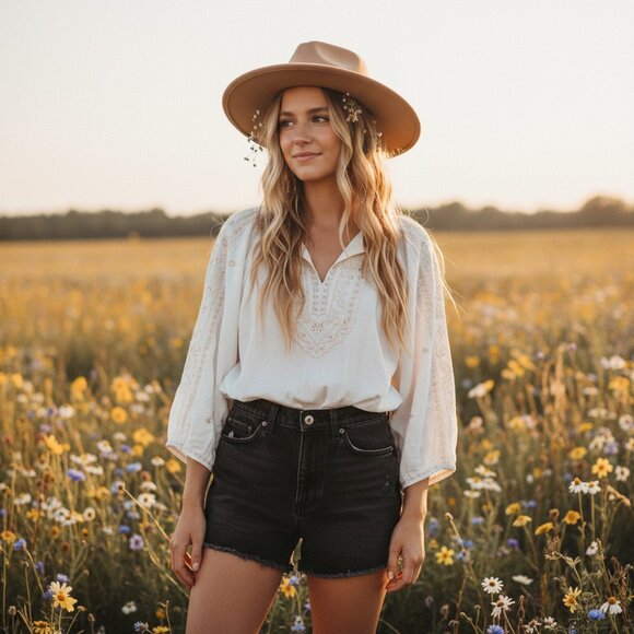 LEVI'S 550 CUT OFFS Daisy Dukes jean shorts vintage black denim 32 - Picture 9 of 9